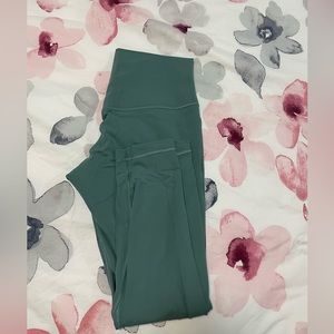 Lululemon Align 25” in like a faded green
